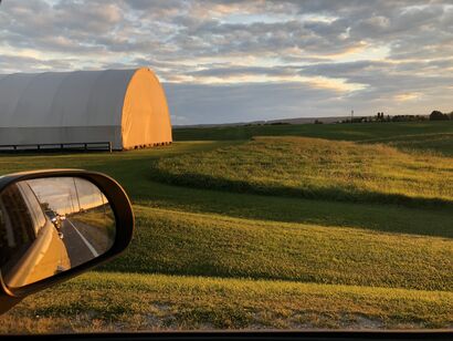 Country driving in the golden hour - a Photographic Art Artowrk by Mateca